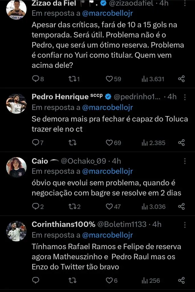 Repercussão via Twitter