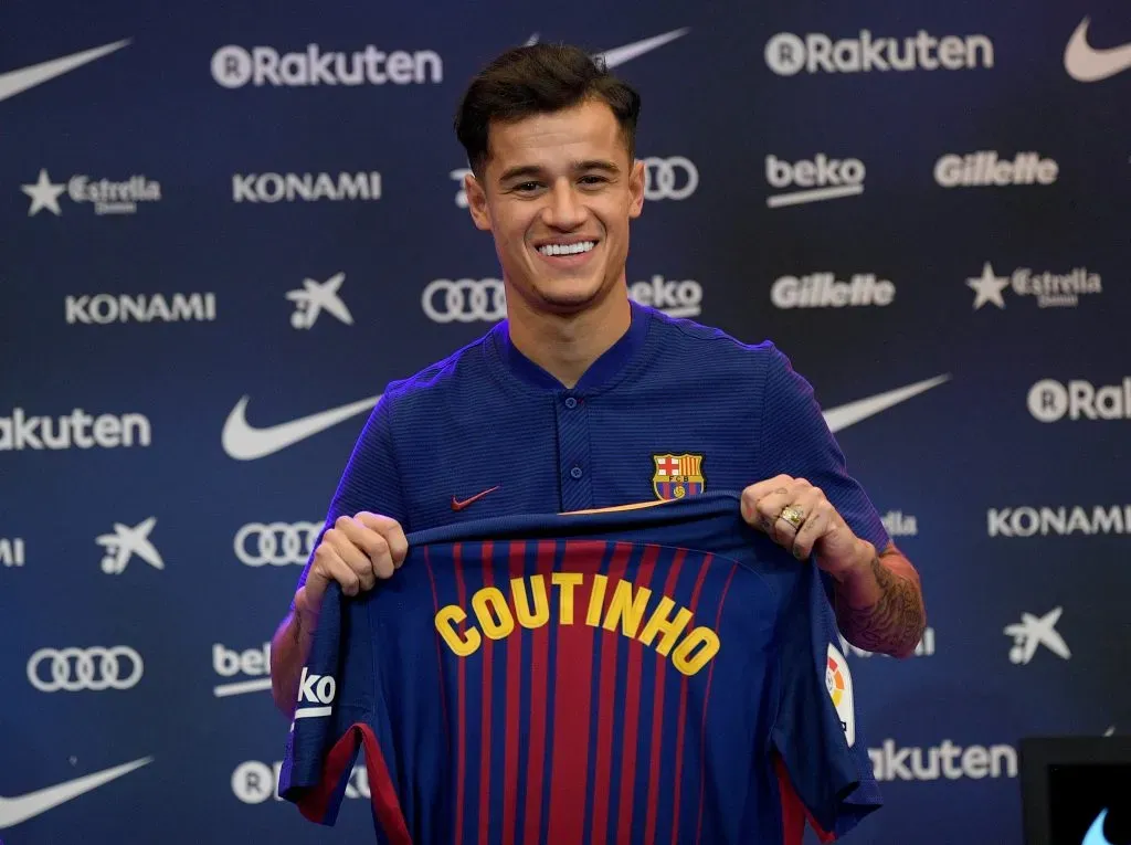 Coutinho em sua apresentação no Barcelona (Photo by David Ramos/Getty Images)