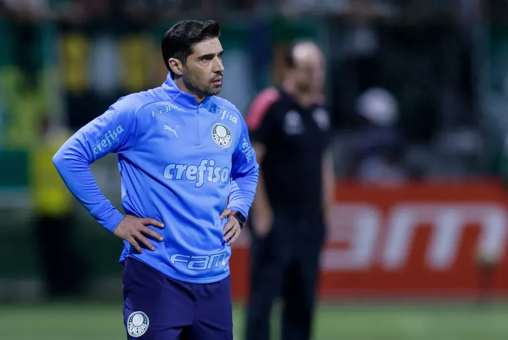 Abel Ferreira, head coach of Palmeiras (Photo by Alexandre Schneider/Getty Images)
