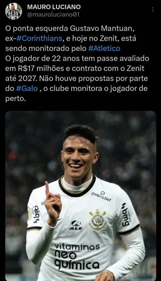 Repercussão via Twitter
