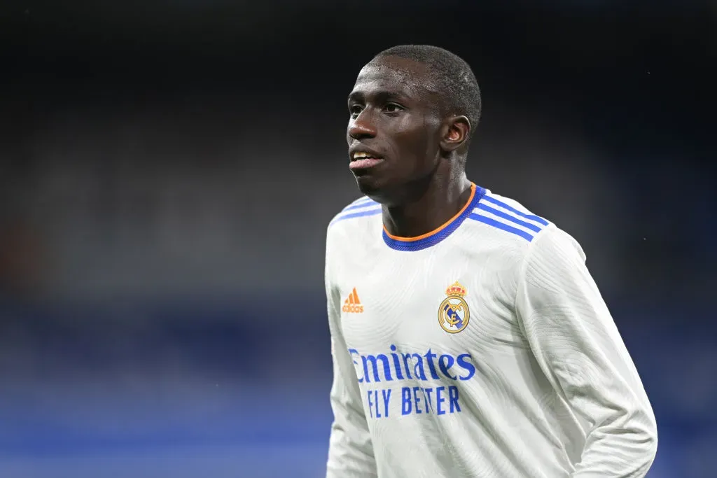 Ferland Mendy of Real Madrid . (Photo by Michael Regan/Getty Images)