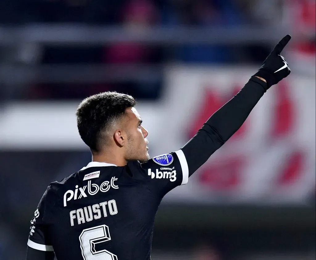 Fausto Vera, jogador do Corinthians (Photo by Marcelo Endelli/Getty Images)
