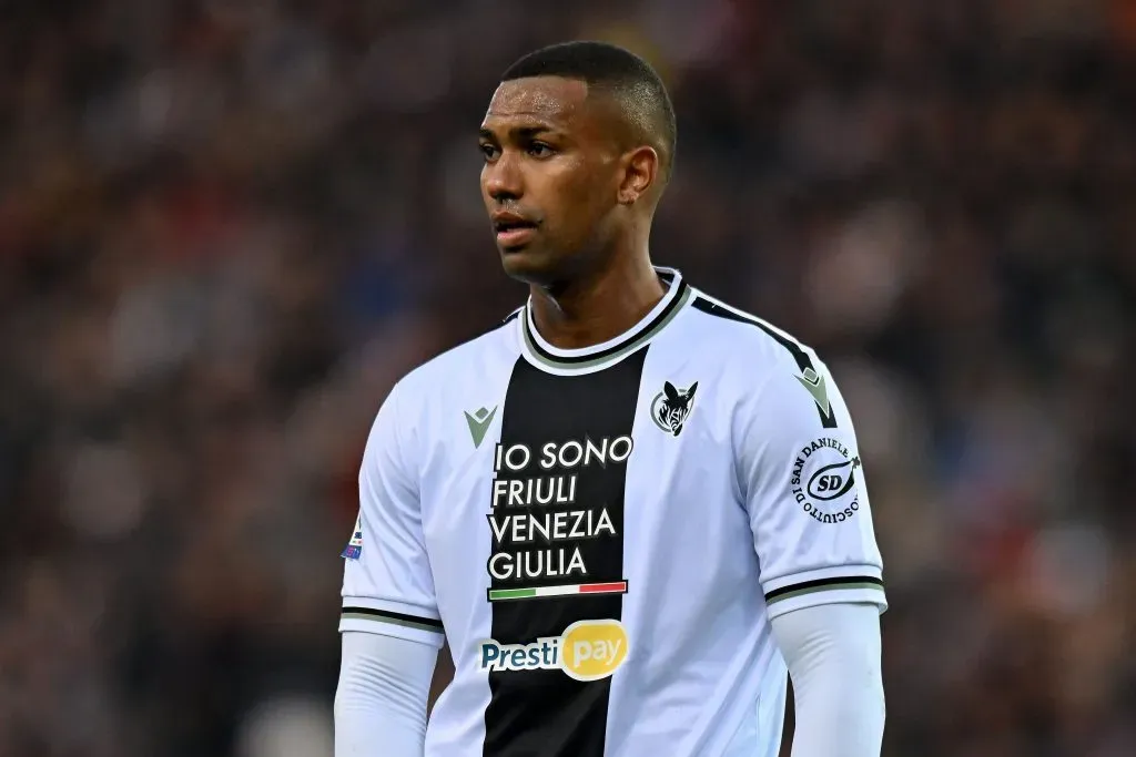 Walace pela Udinese. (Photo by Alessandro Sabattini/Getty Images)