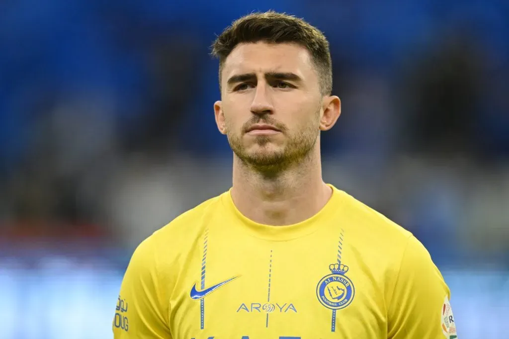 Aymeric Laporte of Al-Nassr . (Photo by Michael Regan/Getty Images)