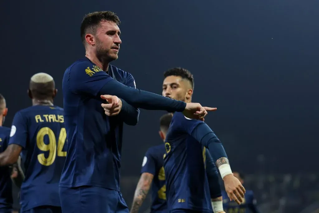 Aymeric Laporte of Al Nassr . (Photo by Yasser Bakhsh/Getty Images)