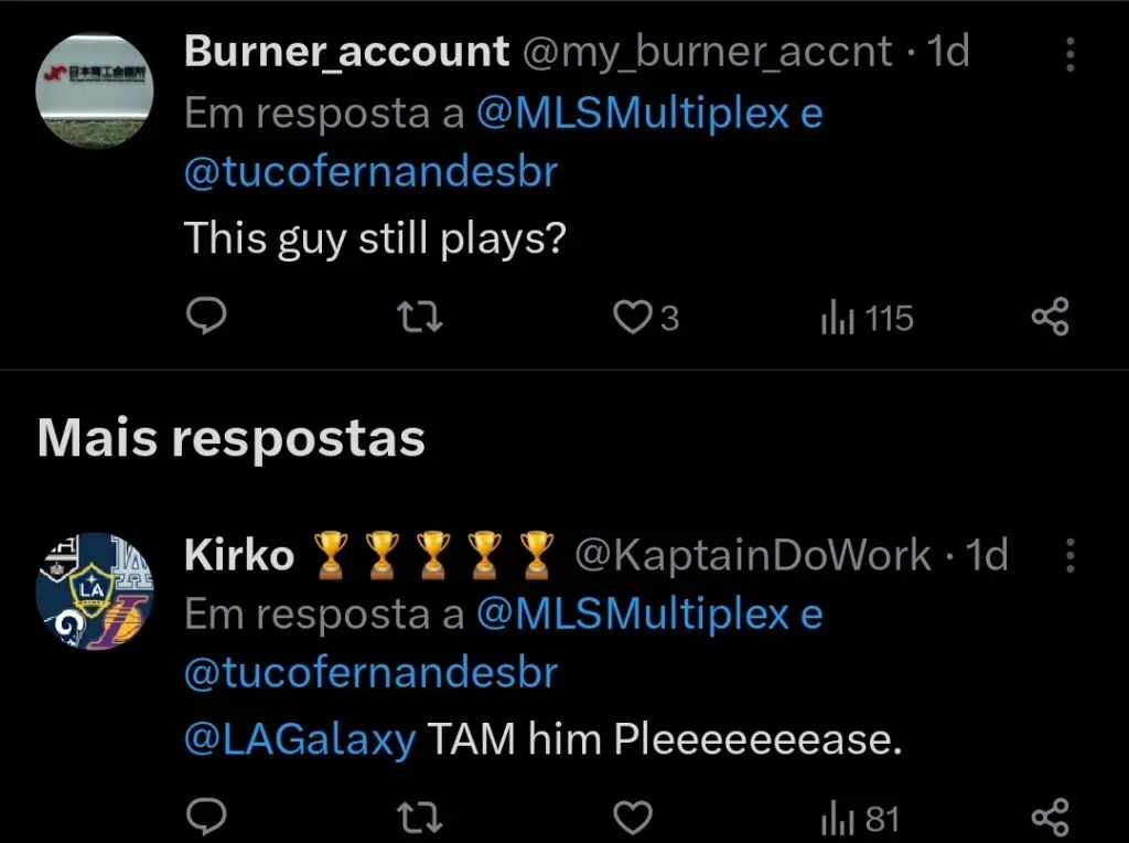 Repercussão via Twitter