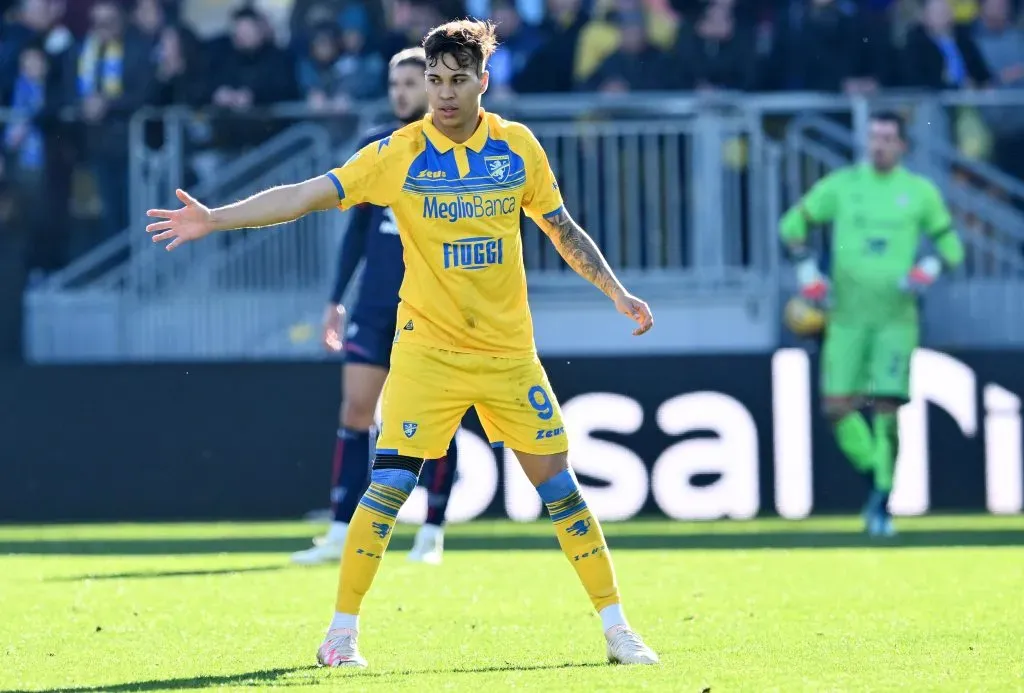 Kaio no duelo diante do Cagliari (Photo by Giuseppe Bellini/Getty Images)