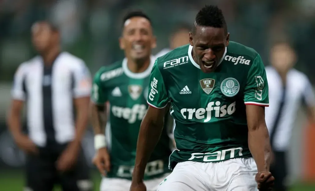 Yerry Mina of Palmeiras (Photo by Friedemann Vogel/Getty Images)