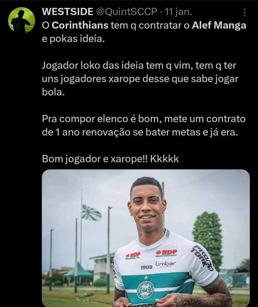 Repercussão via Twitter
