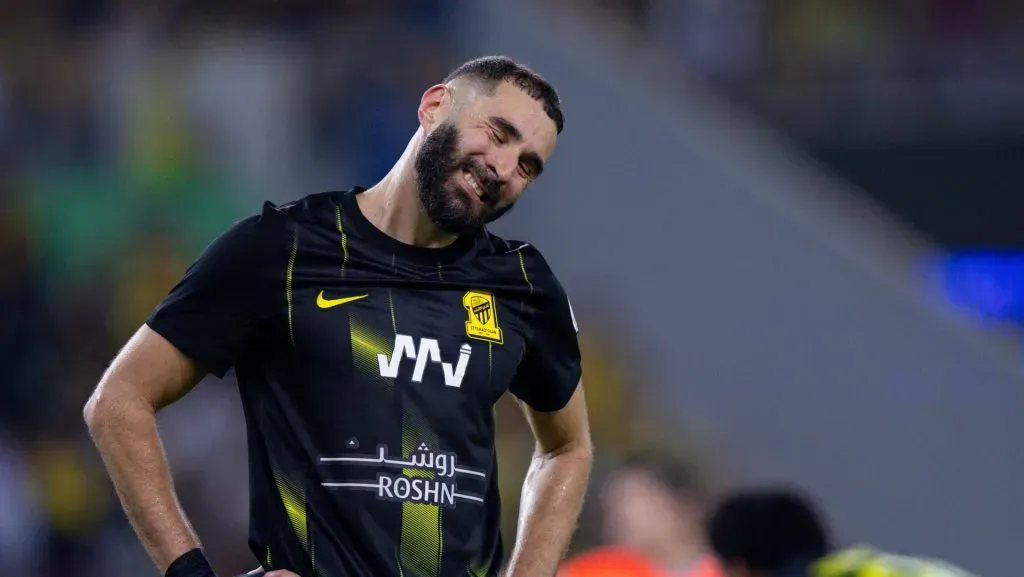 Benzema  (Photo by Yasser Bakhsh/Getty Images)