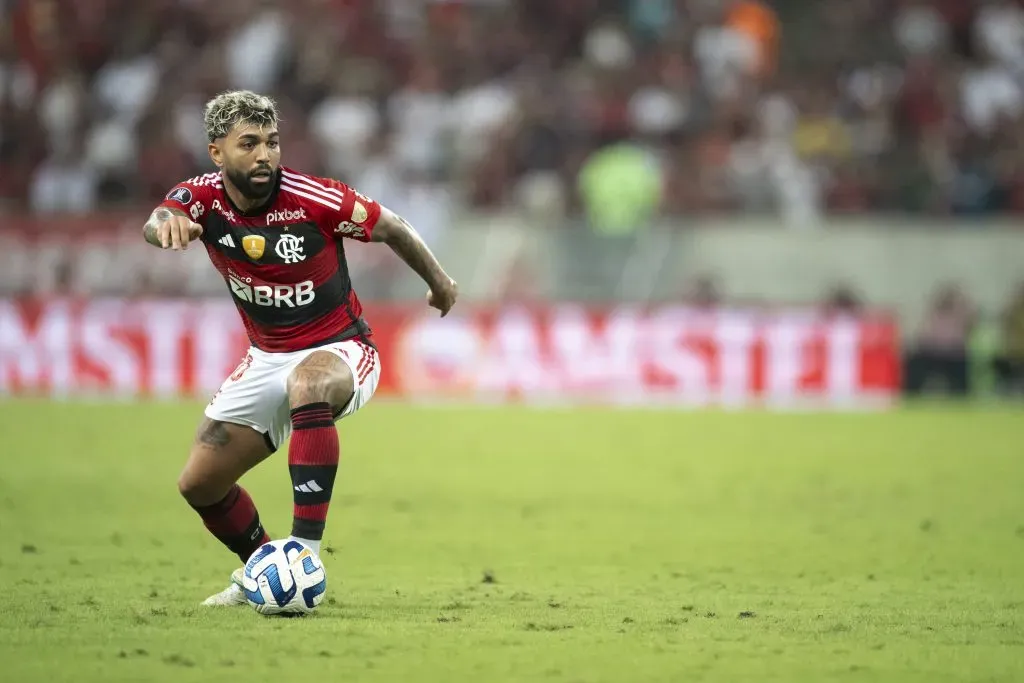Gabigol em ação pelo Flamengo. Foto: Jorge Rodrigues/AGIF