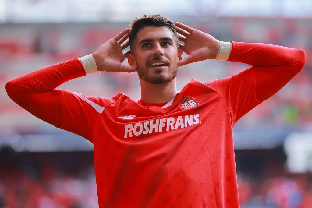Pedro Raul pelo Toluca (Photo by Hector Vivas/Getty Images)
