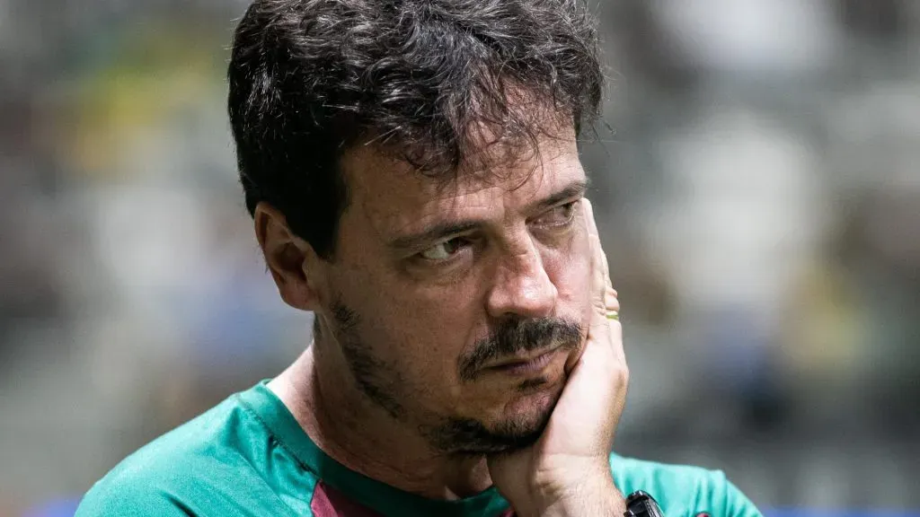 Fernando diniz, técnico do Fluminense. Foto: Fernando Moreno/AGIF