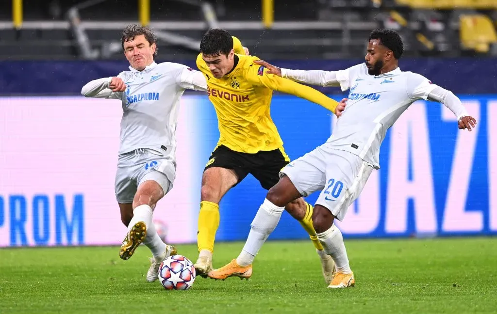 Wendel pelo Zenit. (Photo by Lukas Schulze/Getty Images)