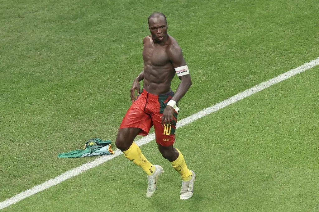 Aboubakar é a prioridade gremista. (Photo by Tim Nwachukwu/Getty Images)