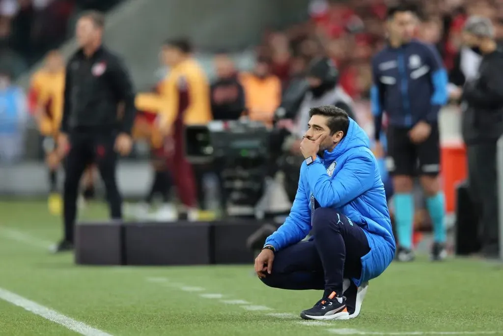 Coach of Palmeiras Abel Ferreira . (Photo by Heuler Andrey/Getty Images)