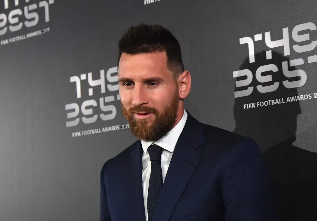 Lionel Messi attends The Best FIFA Football Awards .  (Photo by Claudio Villa/Getty Images)