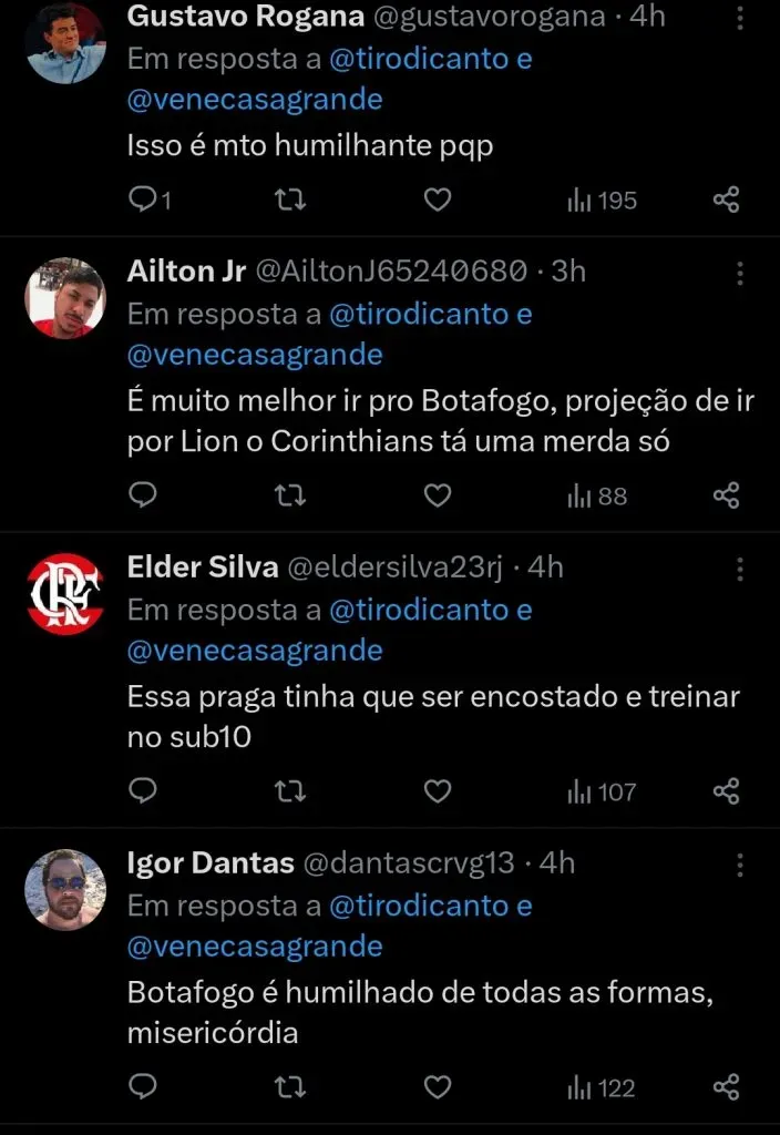 Repercussão via Twitter