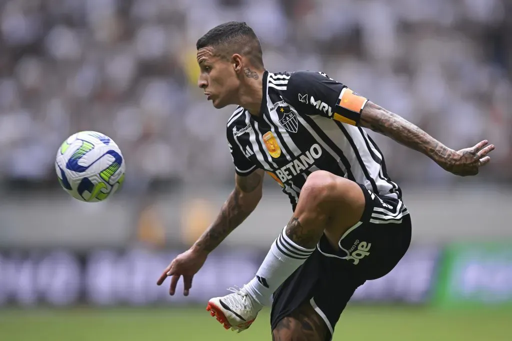 Arana no duelo diante do Grêmio (Photo by Pedro Vilela/Getty Images)