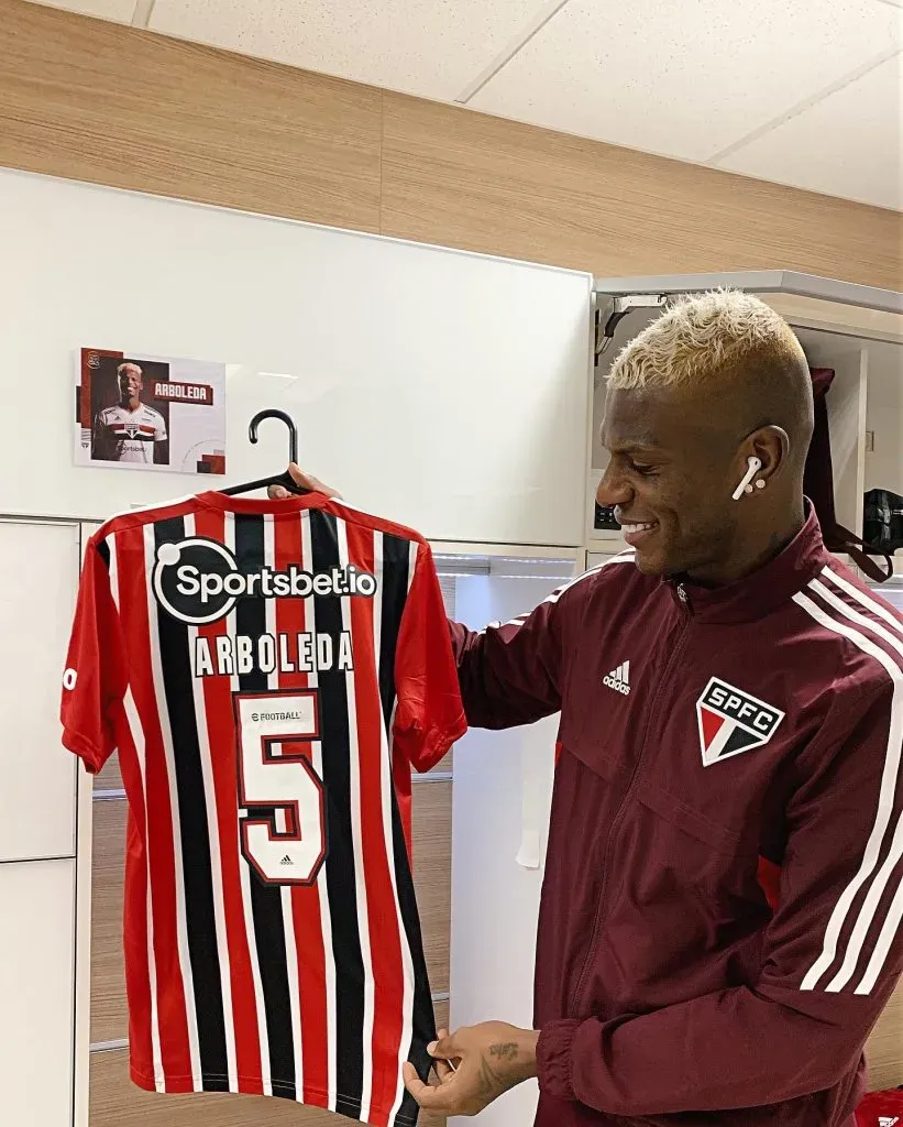 Zagueiro Arboleda, do São Paulo | Foto: divulgação/saopaulofc