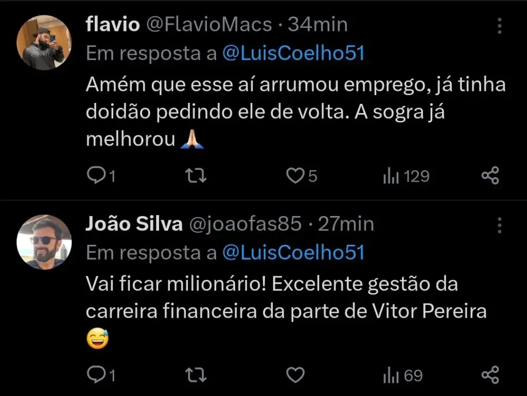 Repercussão via Twitter