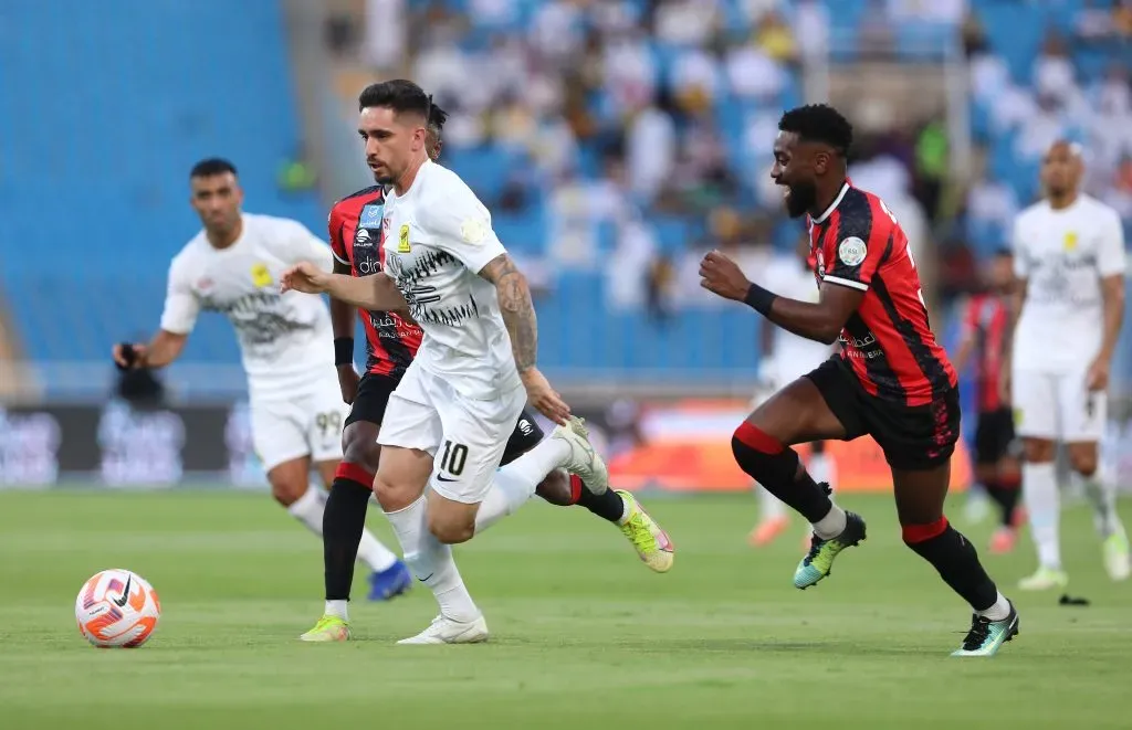 Igor Coronado em ação na Liga Saudita. (Photo by Getty Images/Getty Images)