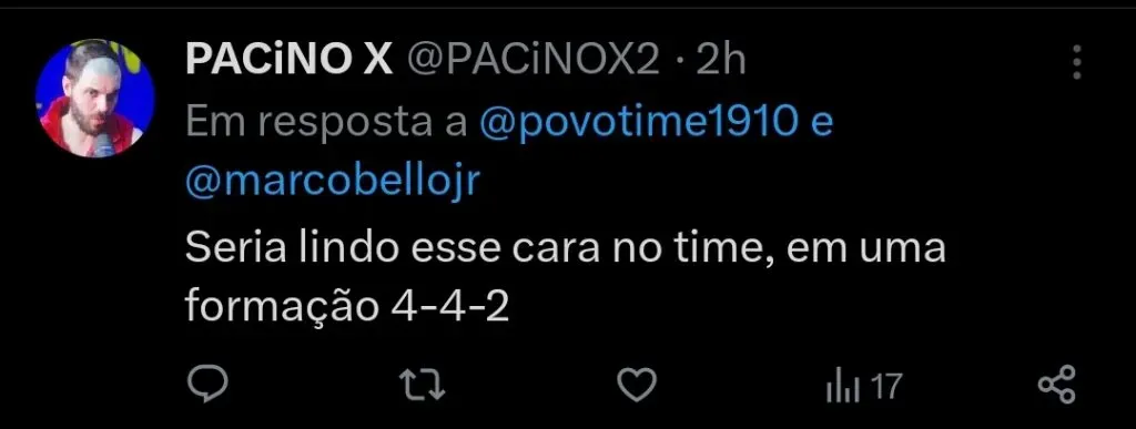 Repercussão via Twitter