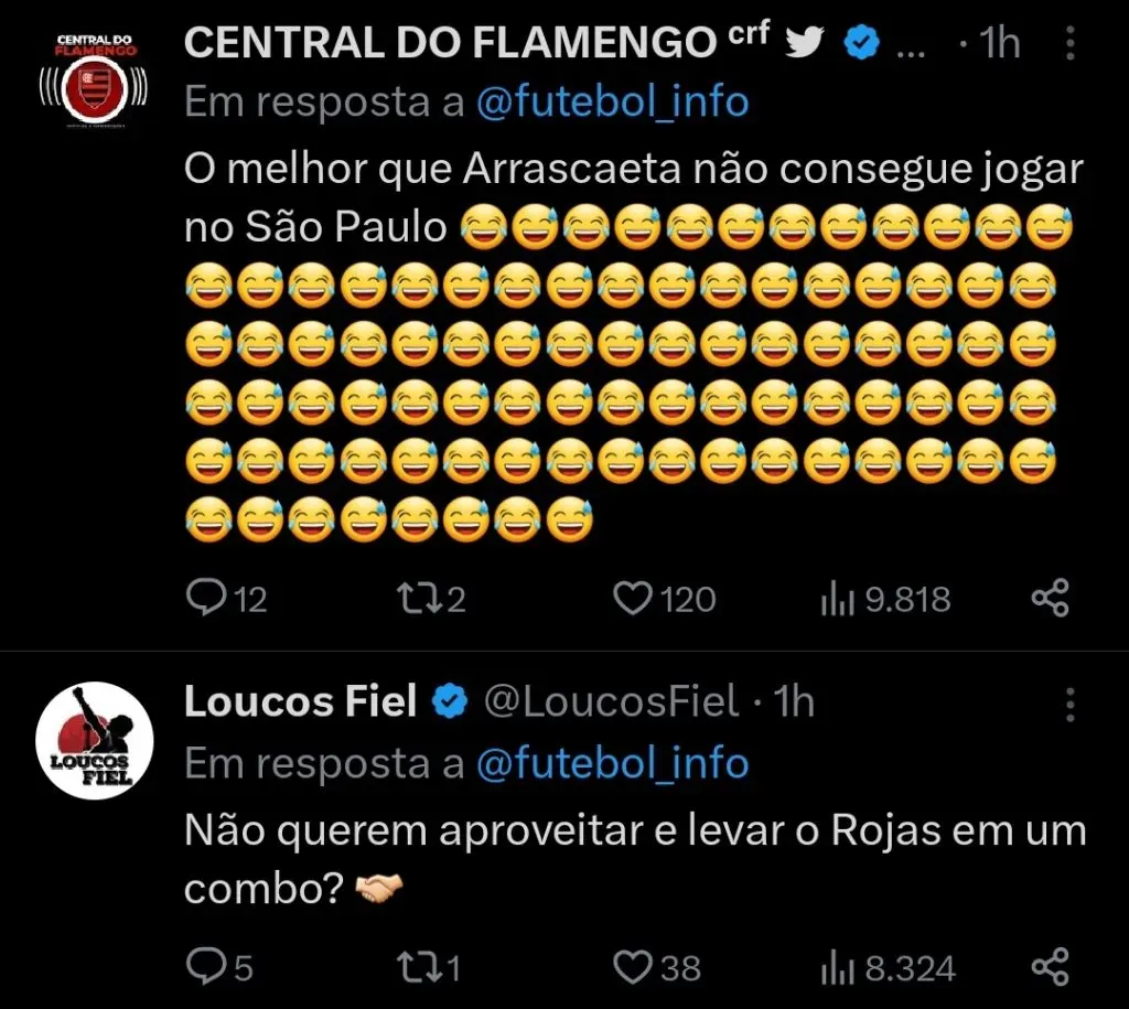 Repercussão via Twitter