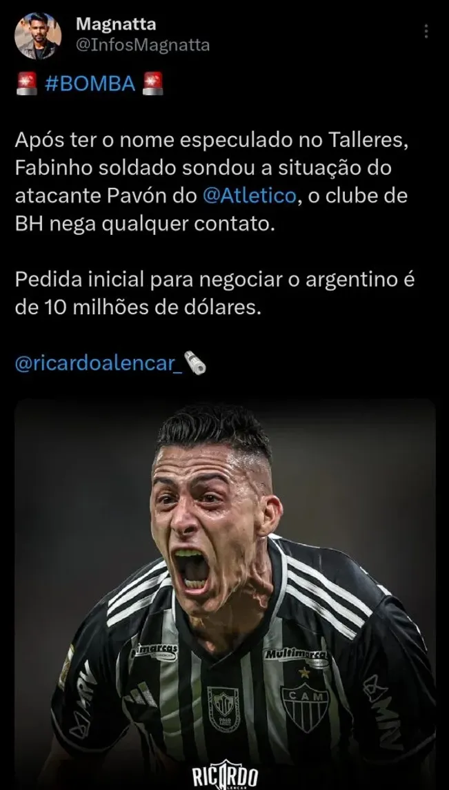 Repercussão via Twitter