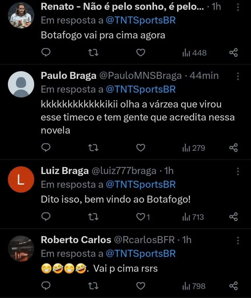 Repercussão via Twitter