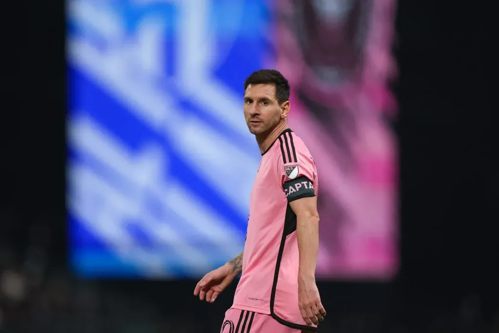 Lionel Messi na Riyadh Season Cup. (Photo by Yasser Bakhsh/Getty Images)