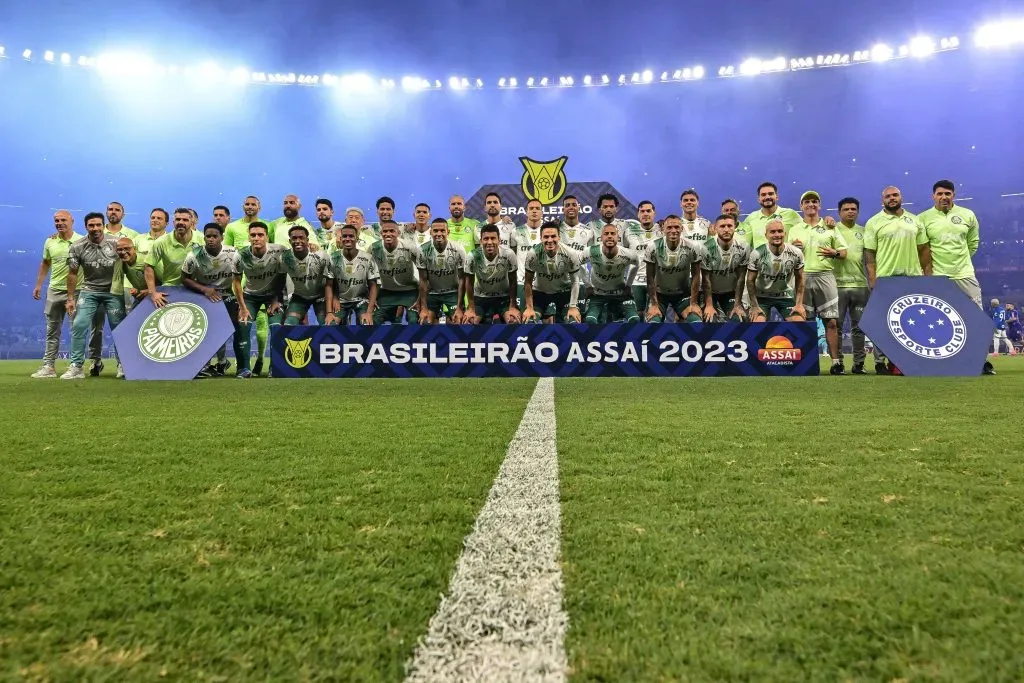 Palmeiras, campeão brasileiro de 2023. (Photo by Pedro Vilela/Getty Images)