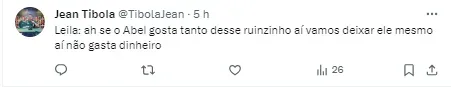 Torcedor comenta sobre Abel pedir camisa 10