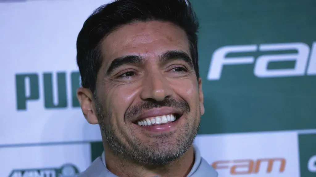 Abel Ferreira, técnico do Palmeiras.  Foto: Ettore Chiereguini/AGIF