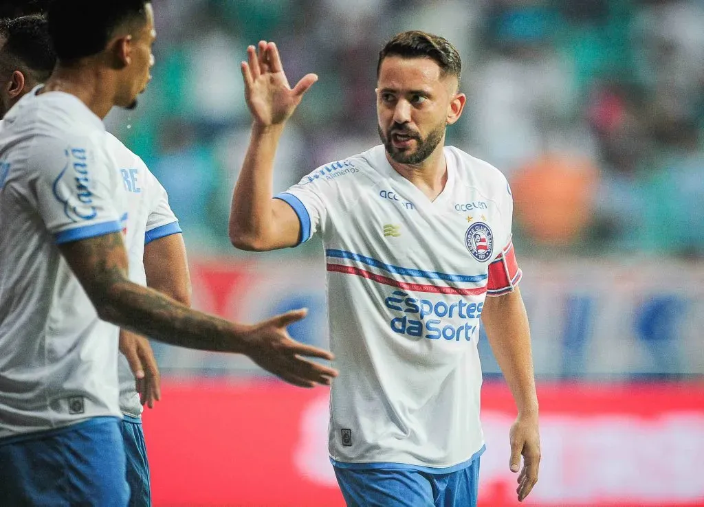 Everton Ribeiro soma 2 gols em 3 jogos no Campeonato Baiano. Foto: Jhony Pinho/AGIF