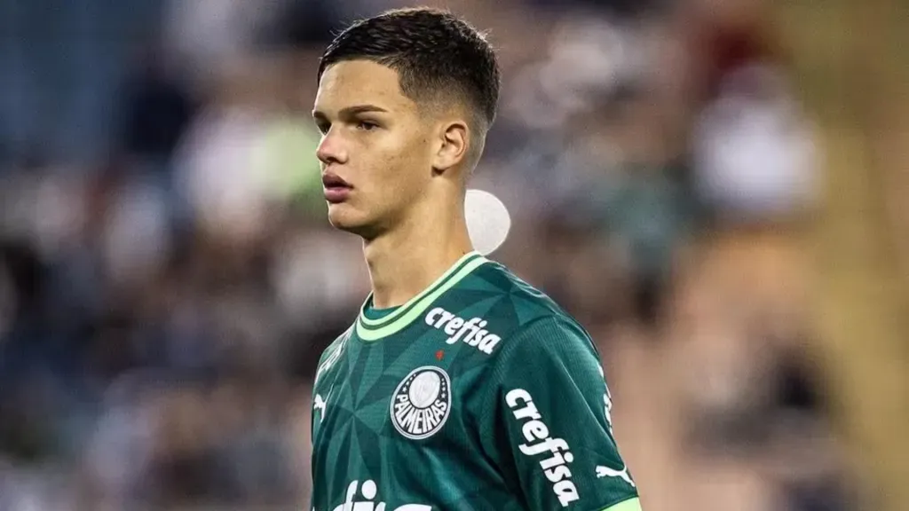 Fellipe Jack em ação pelo Palmeiras (Foto: Palmeiras / Divulgação)