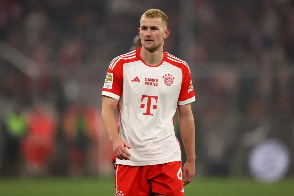 Matthijs de Ligt of FC Bayern München . (Photo by Alexander Hassenstein/Getty Images)