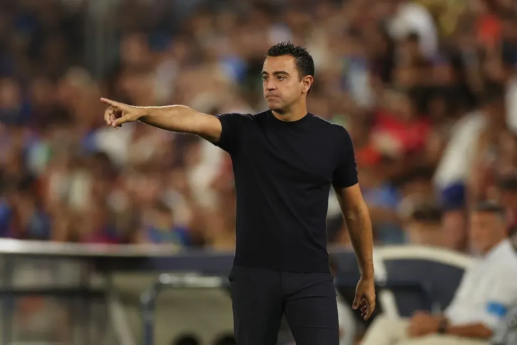 Xavi Hernandez, Head Coach of FC Barcelona, (Photo by Florencia Tan Jun/Getty Images)