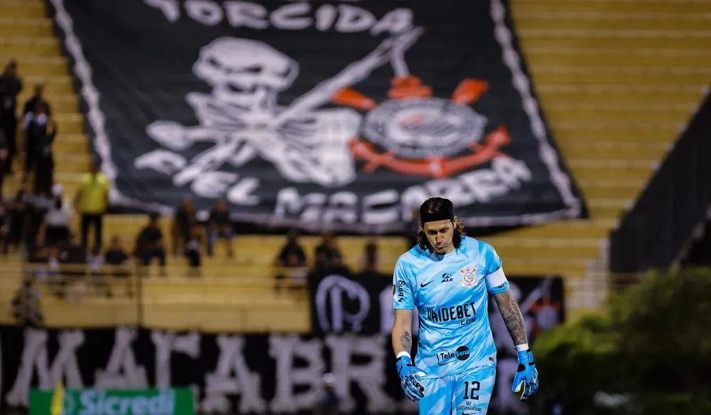 Cássio pelo Corinthians. Foto: Fabio Giannelli/AGIF