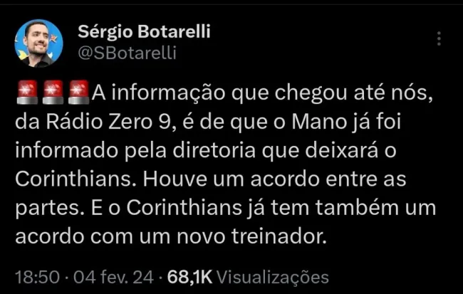 Repercussão via Twitter