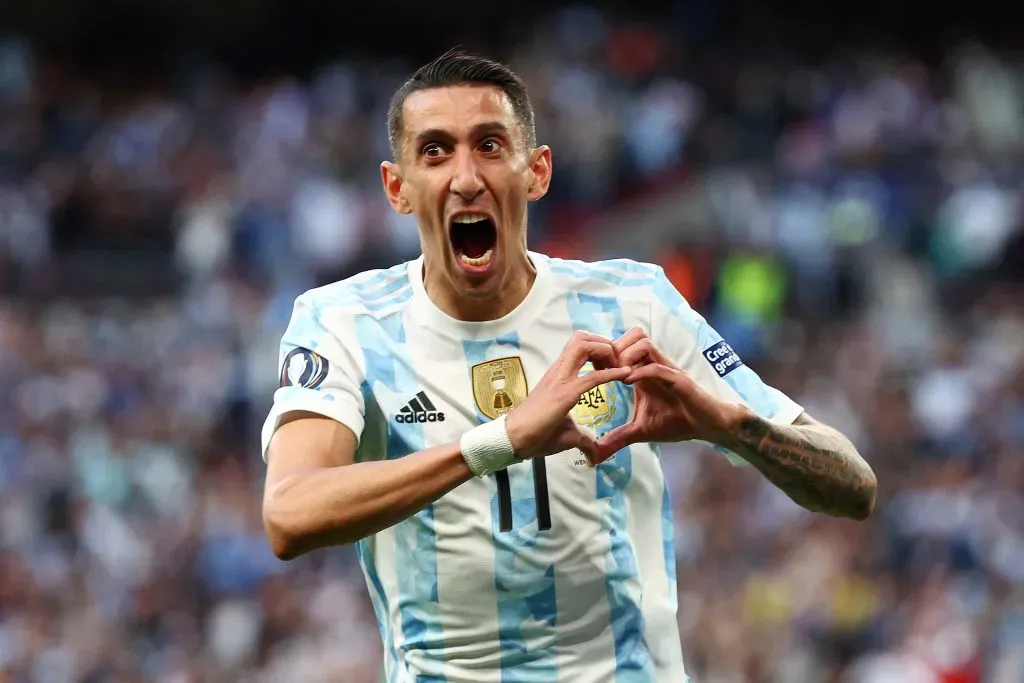 Di María em ação pela Argentina (Photo by Clive Rose/Getty Images)