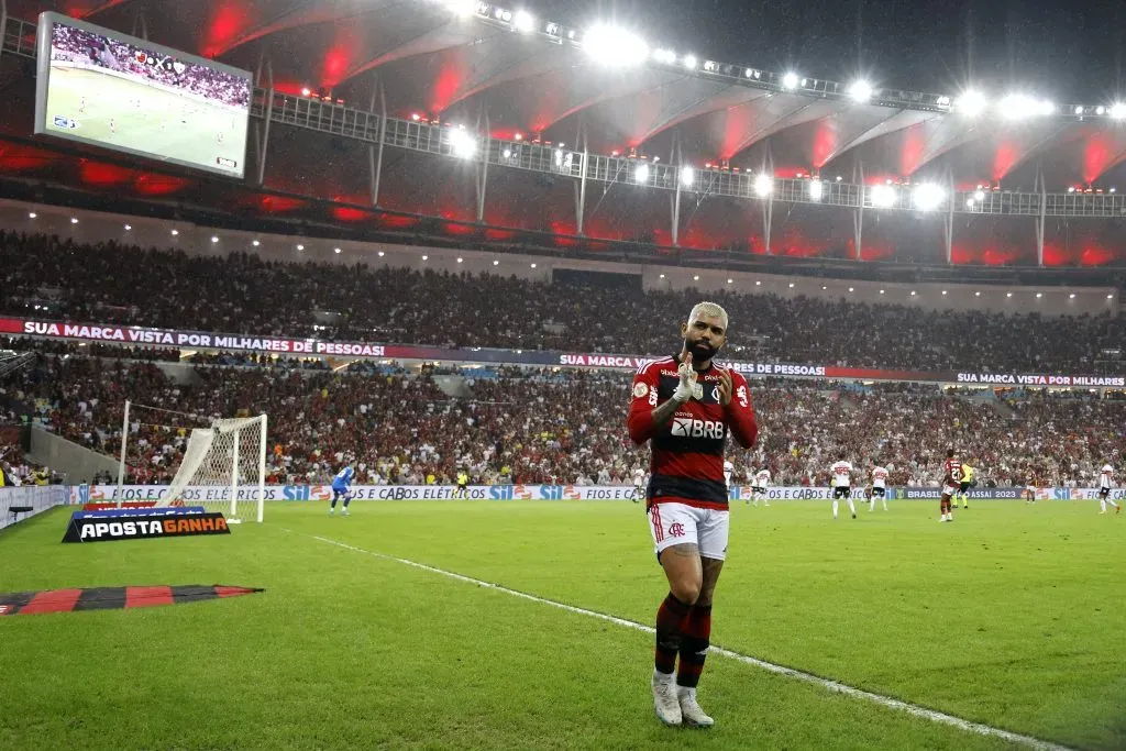 Gabigol no Maracanã. (Photo by Wagner Meier/Getty Images)