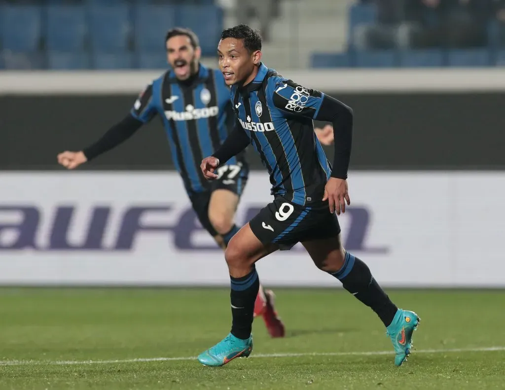 Atacante no duelo diante do Bayer Leverkusen (Photo by Emilio Andreoli/Getty Images)