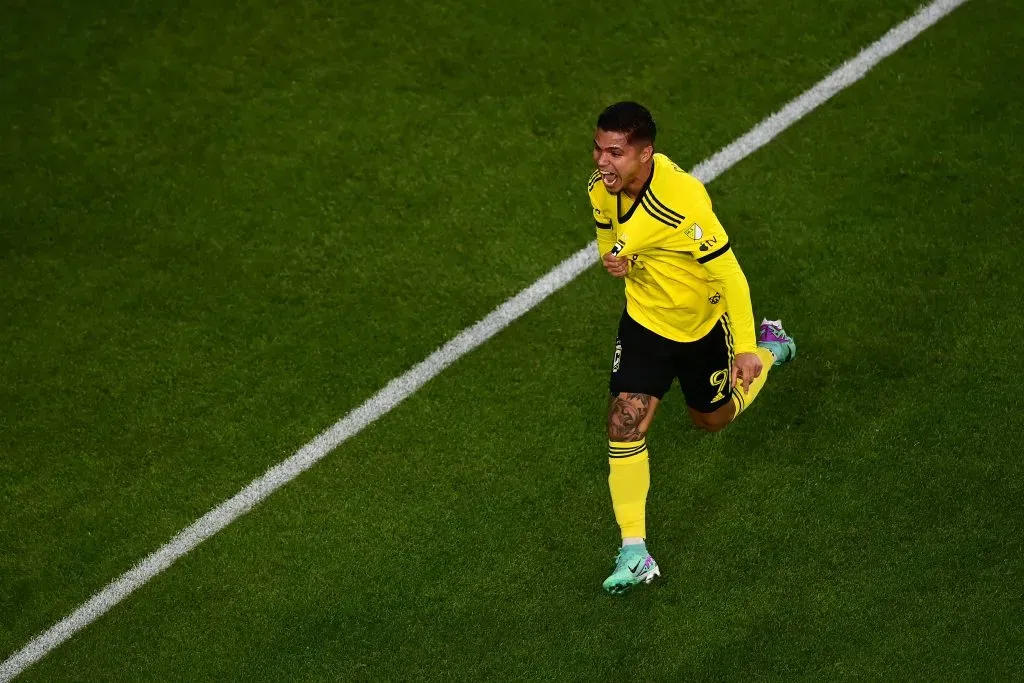 Cucho Hernandez aparece como sugestão no Grêmio. Foto: Emilee Chinn/Getty Images
