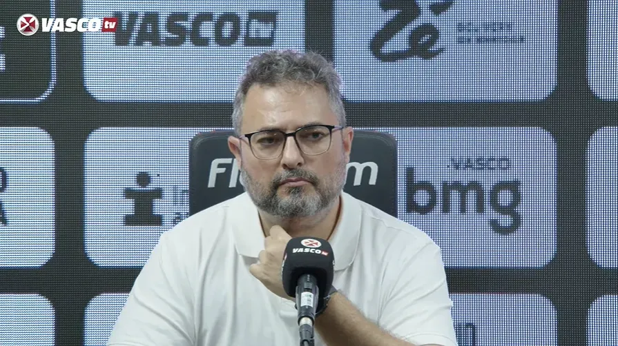 Alexandre Mattos, diretor executivo de futebol | Foto: Reprodução/Vasco TV