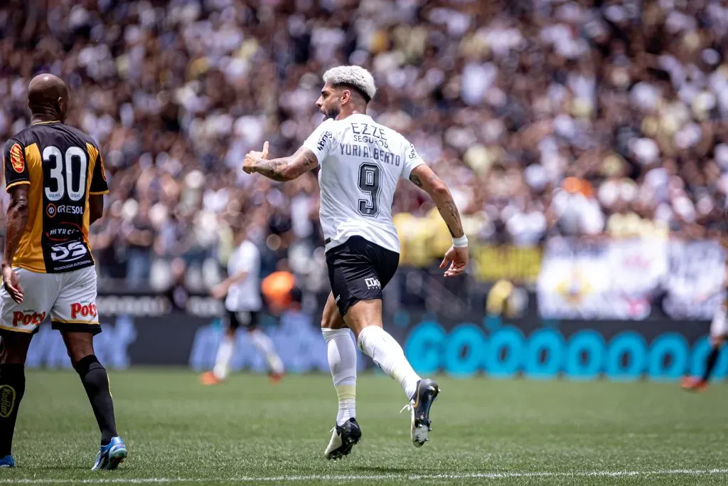 Yuri soma um gol em 2024. Foto: Leonardo Lima/AGIF