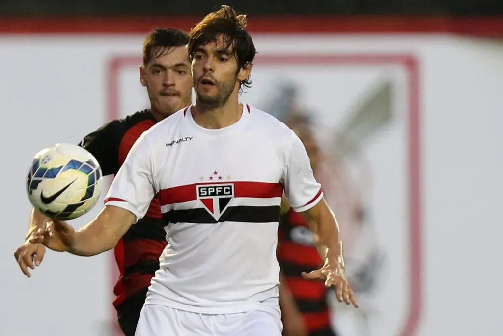 Kaka of Sao Paulo  (Photo by Felipe Oliveira/Getty Images)
