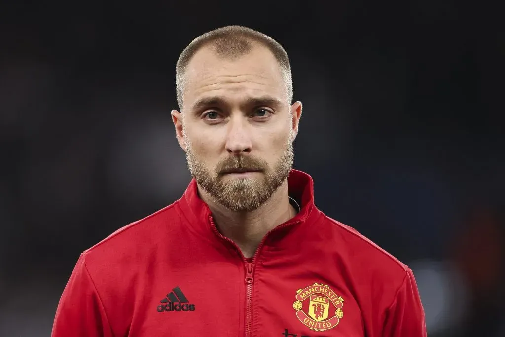 Christian Eriksen of Manchester United . (Photo by Maja Hitij/Getty Images)