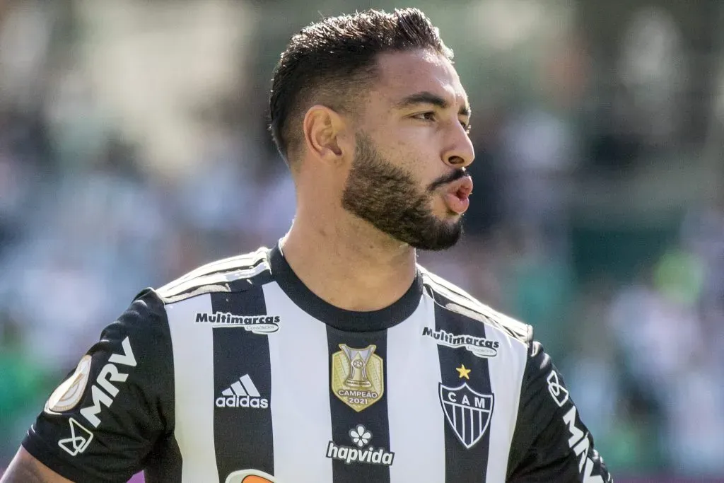 Nathan silva pelo Galo. Foto: Robson Mafra/AGIF