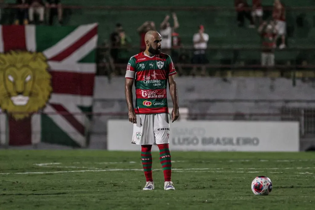 Daniel Costa jogador do Portuguesa Foto: Guilherme Drovas/AGIF